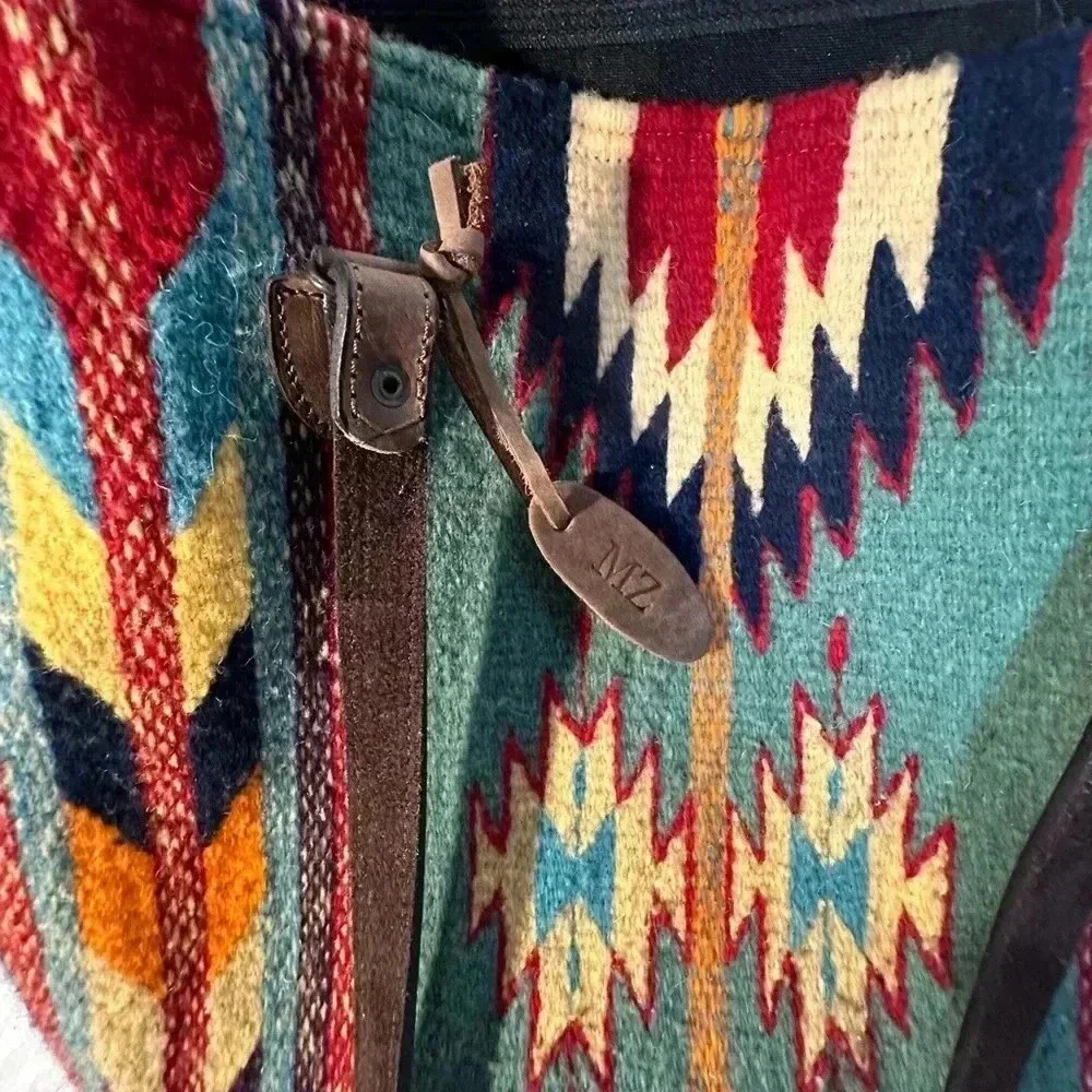 Colorful Patterned Tote Bag - Picture 10 of 15